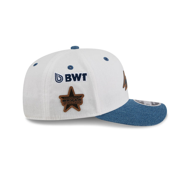 New Era หมวกรุ่น Alpine Racing Austin Motorsport Light Beige 9Seventy Stretch Snap Cap