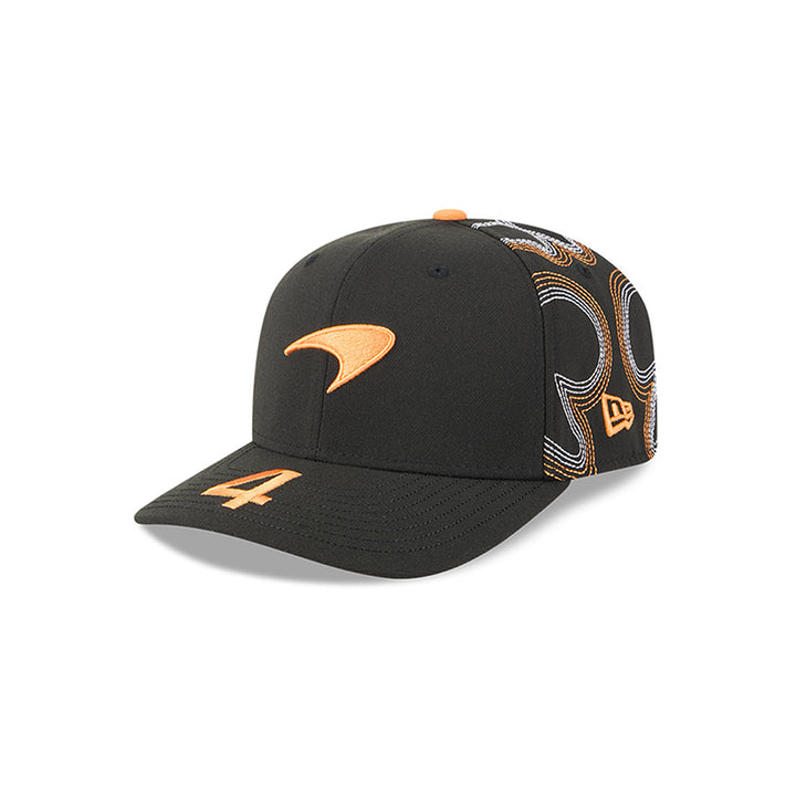 New Era หมวกรุ่น Mclaren Racing Austin Ln Motorsport Black 9Seventy Stretch Snap Cap
