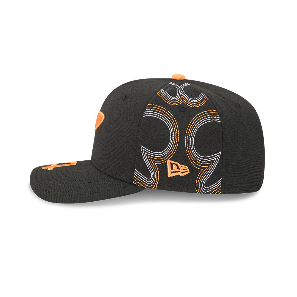 New Era หมวกรุ่น Mclaren Racing Austin Ln Motorsport Black 9Seventy Stretch Snap Cap