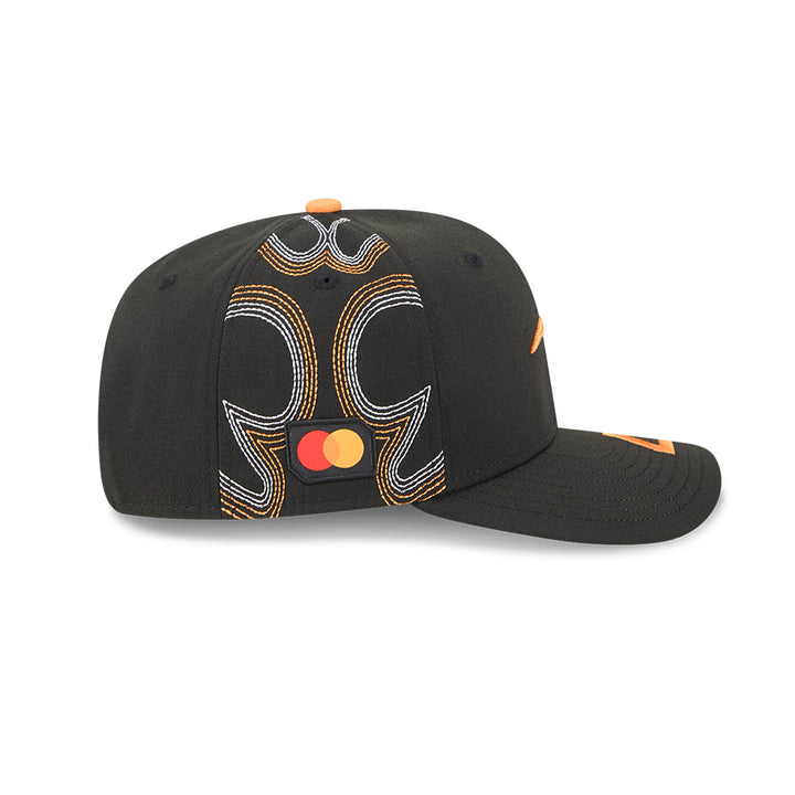 New Era หมวกรุ่น Mclaren Racing Austin Ln Motorsport Black 9Seventy Stretch Snap Cap
