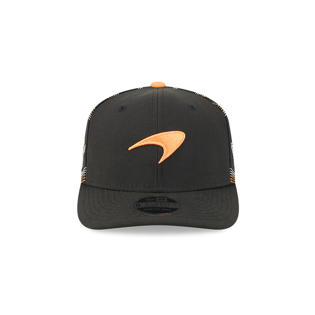 New Era หมวกรุ่น Mclaren Racing Austin Motorsport Black 9Seventy Stretch Snap Cap