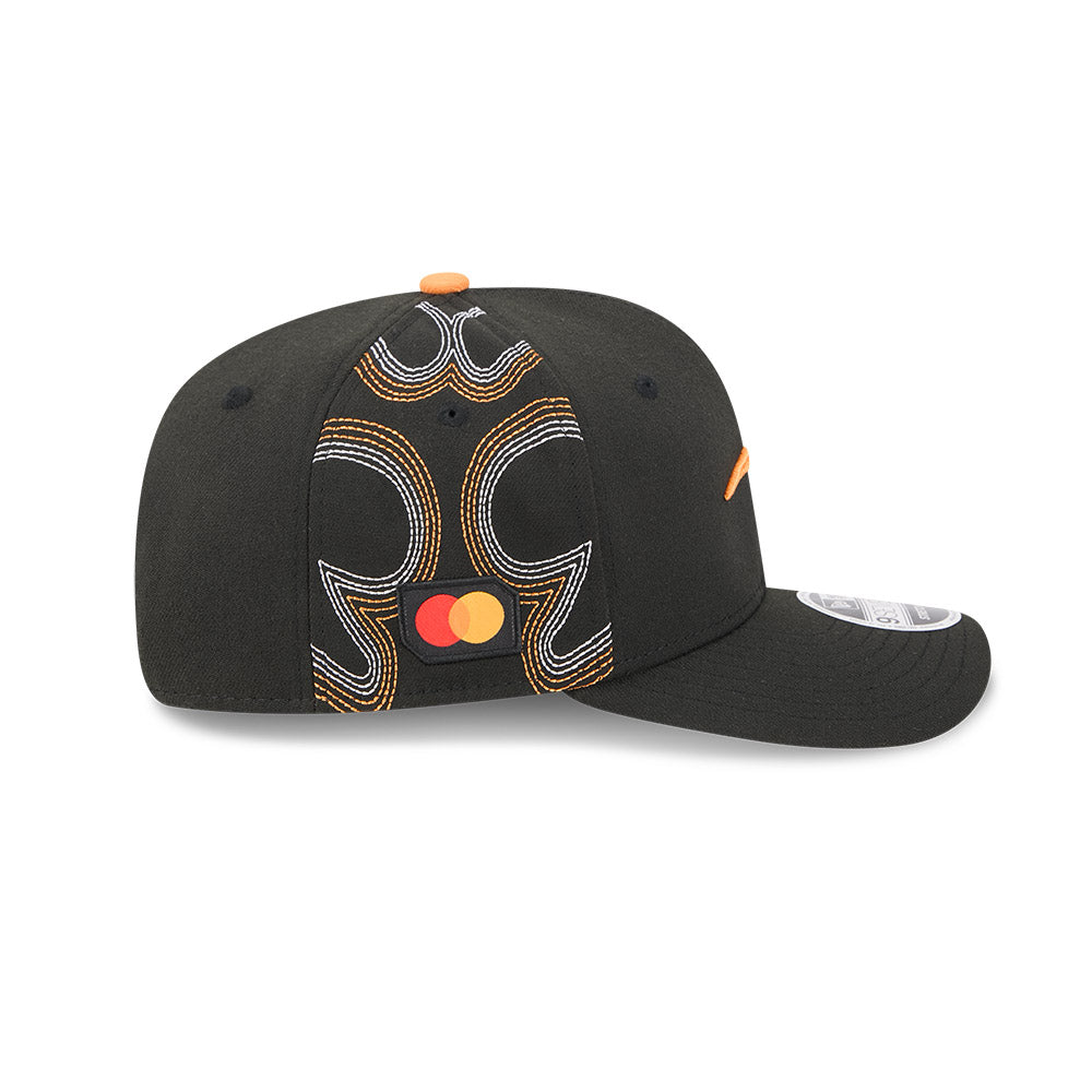 New Era หมวกรุ่น Mclaren Racing Austin Motorsport Black 9Seventy Stretch Snap Cap