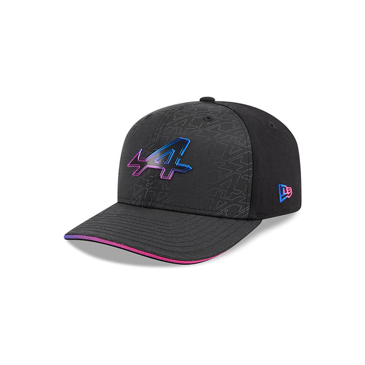 New Era หมวกรุ่น Alpine Racing Vegas Motorsport Black 9Seventy Stretch Snap Cap