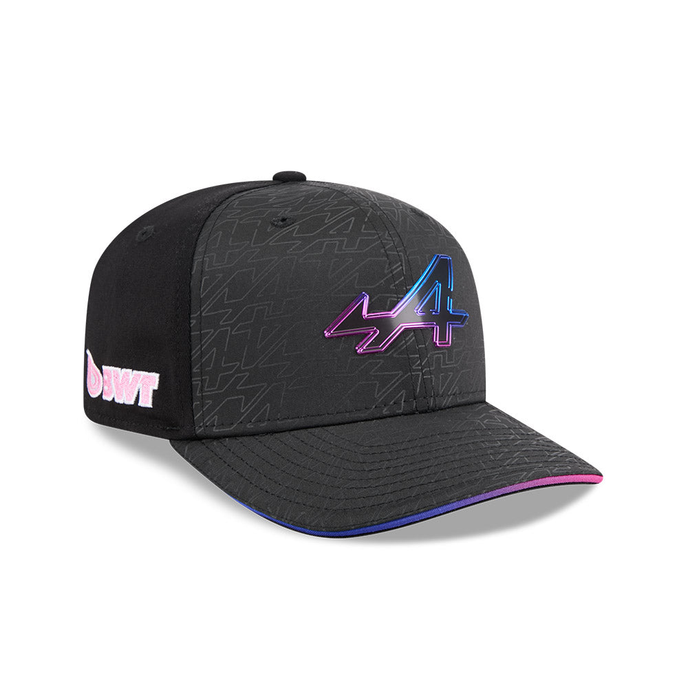 New Era หมวกรุ่น Alpine Racing Vegas Motorsport Black 9Seventy Stretch Snap Cap