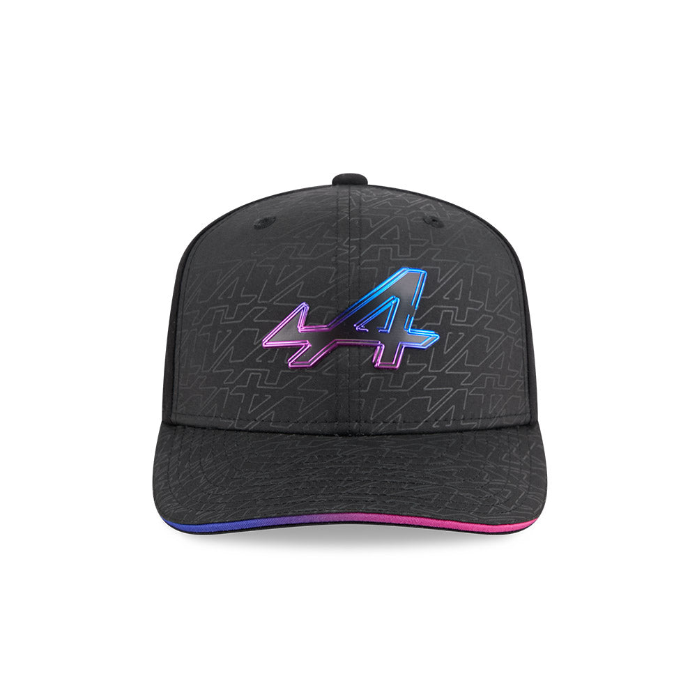 New Era หมวกรุ่น Alpine Racing Vegas Motorsport Black 9Seventy Stretch Snap Cap
