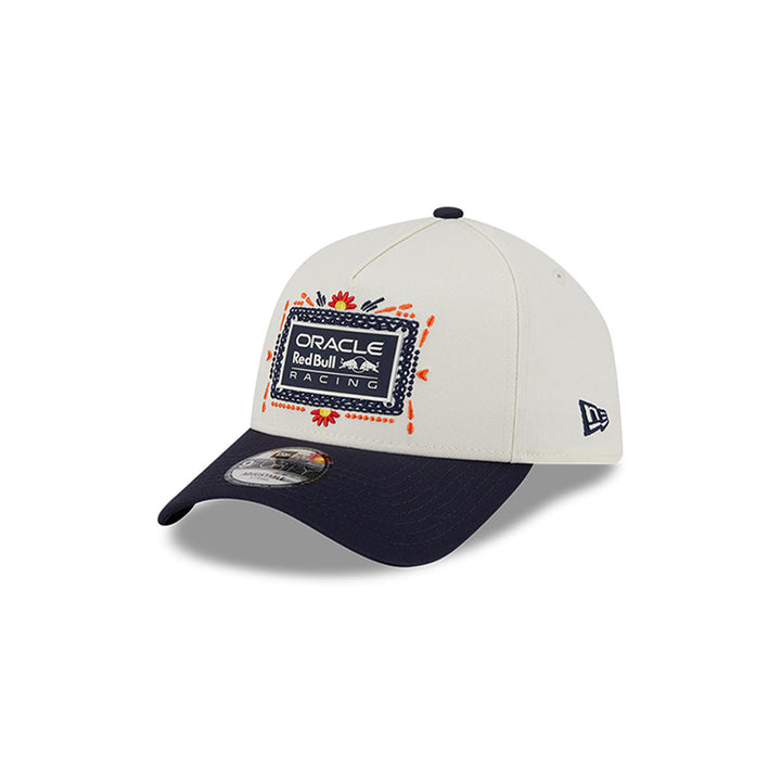 New Era หมวกรุ่น Red Bull Racing Mexico Team Motorsport Chrome White 9Forty A-Frame Cap