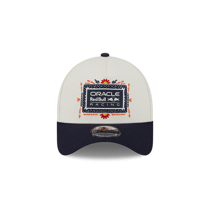 New Era หมวกรุ่น Red Bull Racing Mexico Team Motorsport Chrome White 9Forty A-Frame Cap