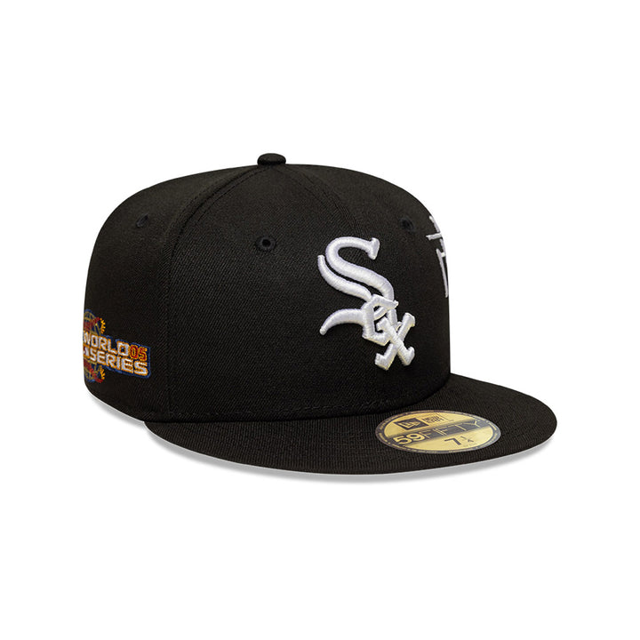New Era หมวกรุ่น Chicago White Sox Emea Japanese Kenji Black And White 59Fifty Cap