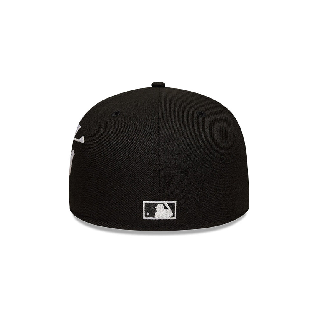New Era หมวกรุ่น Chicago White Sox Emea Japanese Kenji Black And White 59Fifty Cap