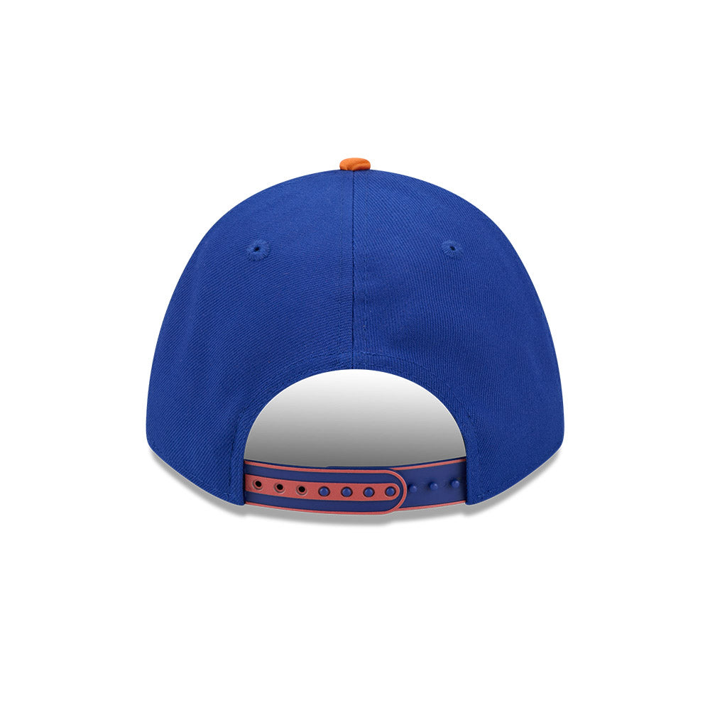 New Era หมวกรุ่น New York Knicks Nba Tip Off Fw25 Med Blue 9Forty M Crown A-Frame Cap
