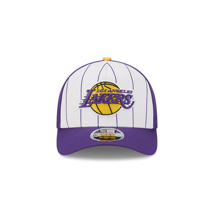 New Era หมวกรุ่น Los Angeles Lakers Nba Tip Off Fw25 Purple 9Forty M Crown A-Frame Cap