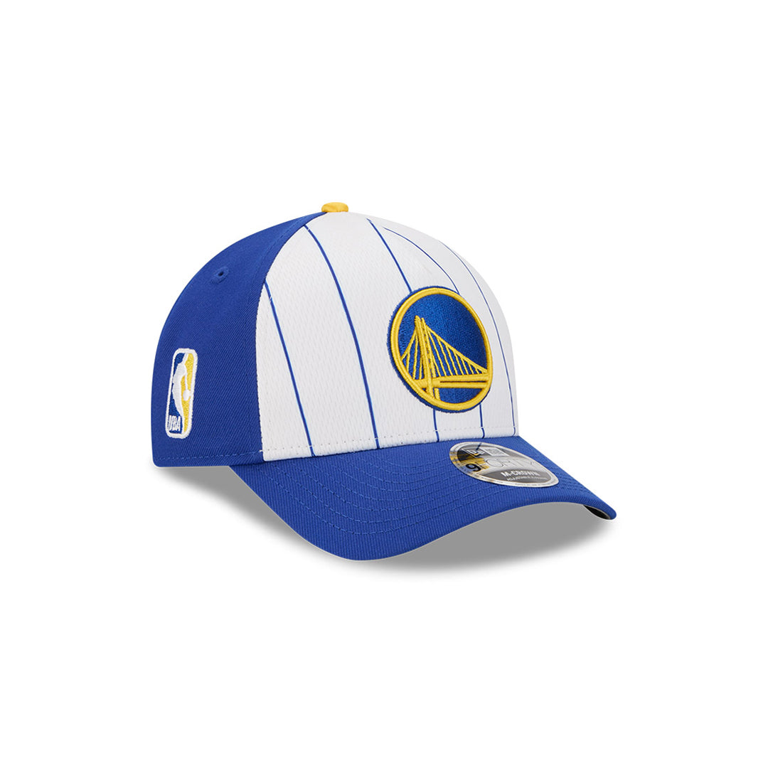 New Era หมวกรุ่น Golden State Warriors Nba Tip Off Fw25 Med Blue 9Forty M Crown A-Frame Cap