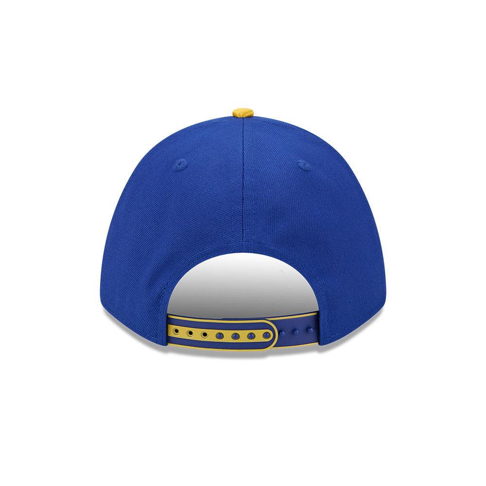 New Era หมวกรุ่น Golden State Warriors Nba Tip Off Fw25 Med Blue 9Forty M Crown A-Frame Cap