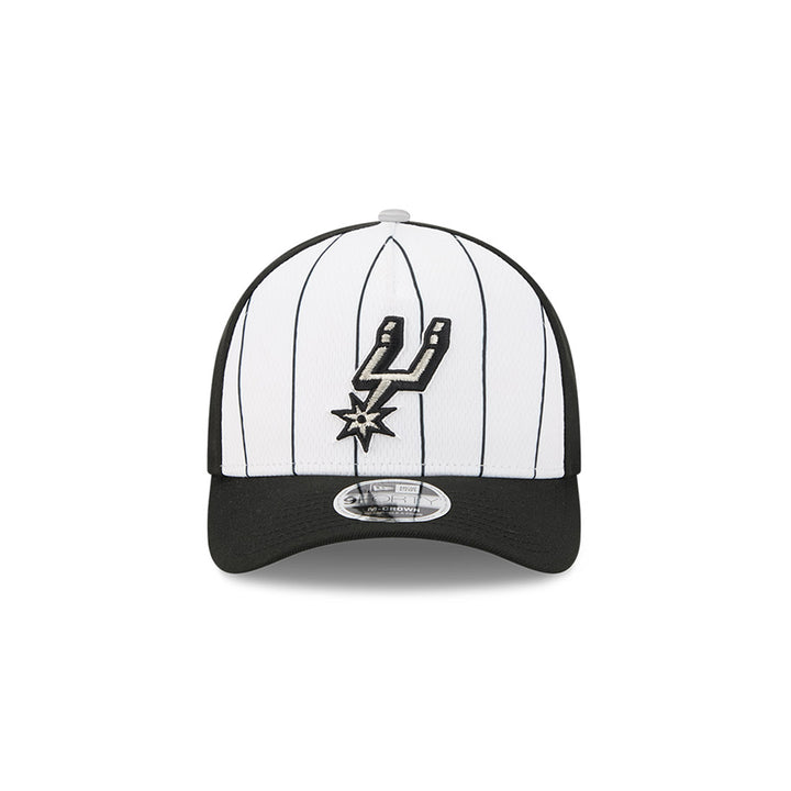 New Era หมวกรุ่น San Antonio Spurs Nba Tip Off Fw25 Black 9Forty M Crown A-Frame Cap