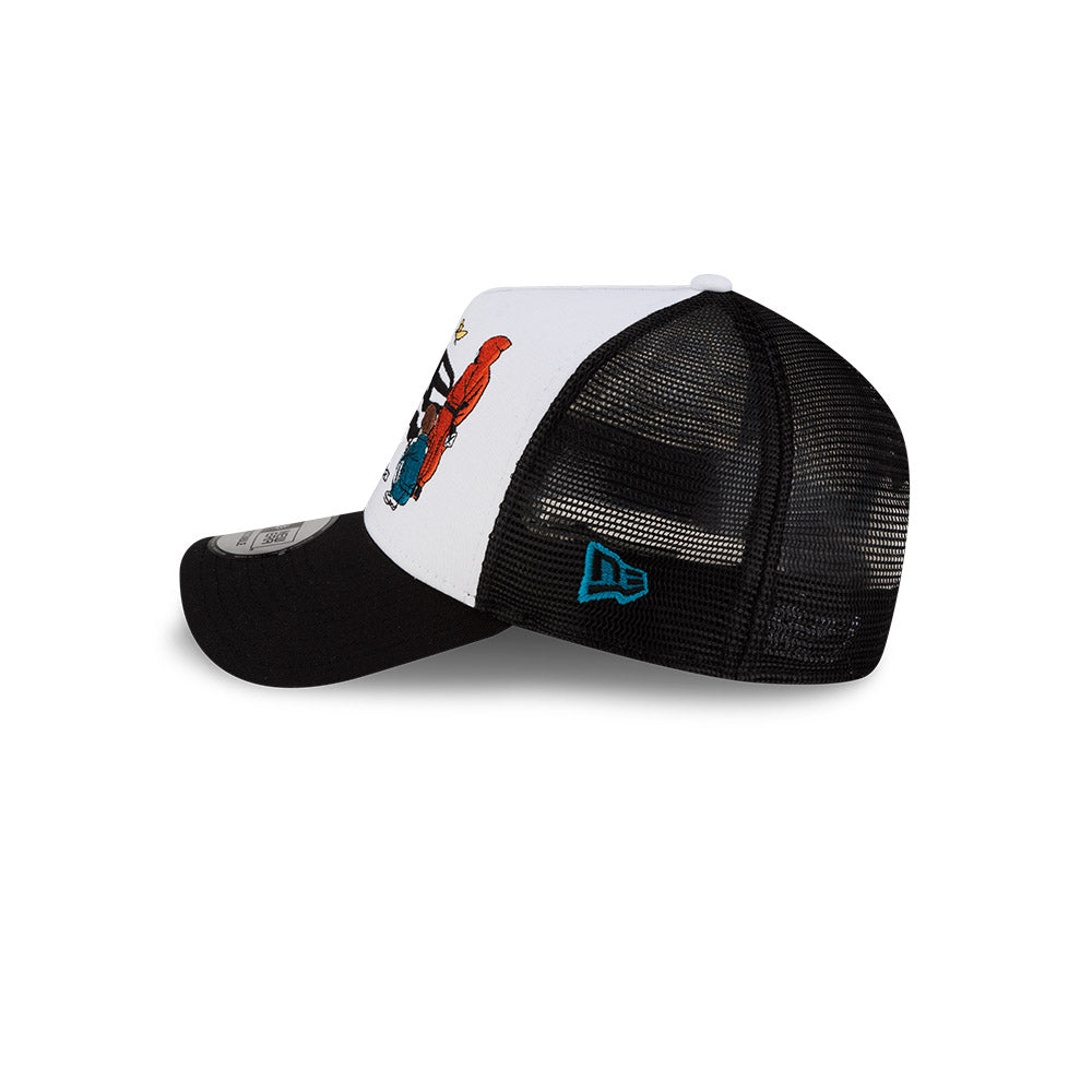 New Era หมวกรุ่น New Era X Netflix Squid Game Black And White 9Forty A-Frame Trucker Cap
