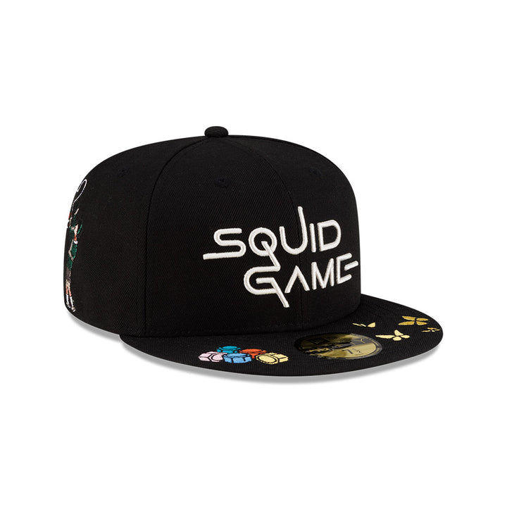New Era หมวกรุ่น New Era X Netflix Squid Game Black 59Fifty Cap