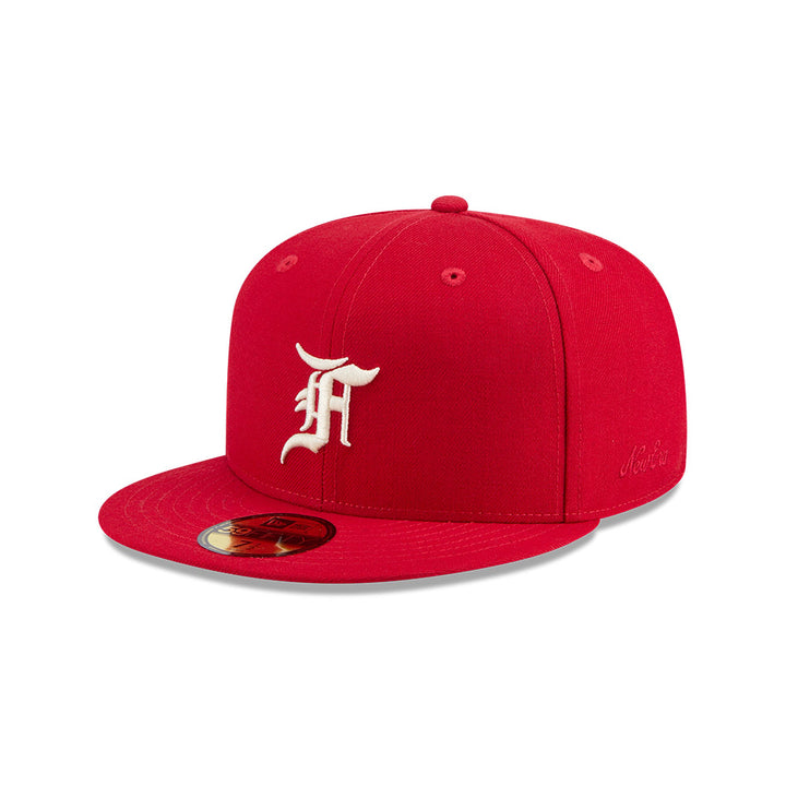 New Era หมวกรุ่น Fear Of God X Mlb Cincinnati Reds Scarlet 59Fifty Cap