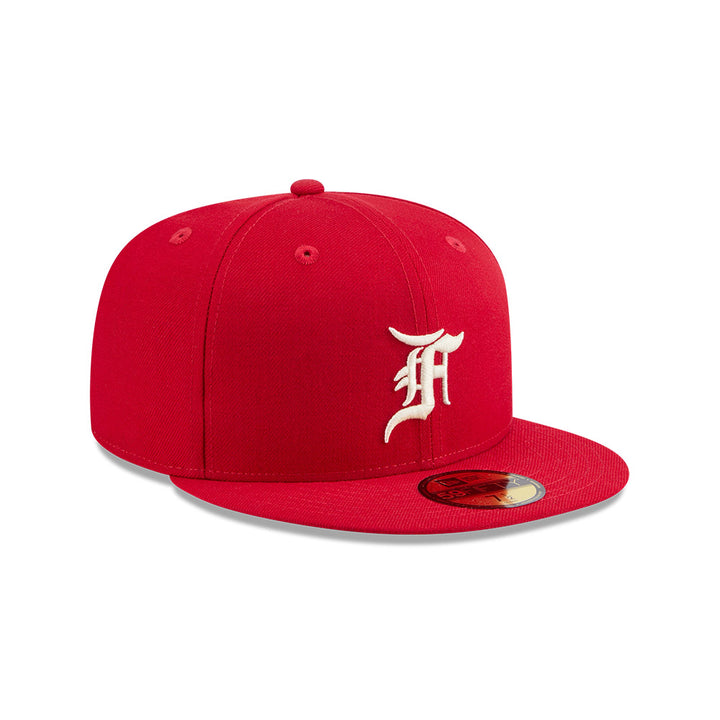 New Era หมวกรุ่น Fear Of God X Mlb Cincinnati Reds Scarlet 59Fifty Cap