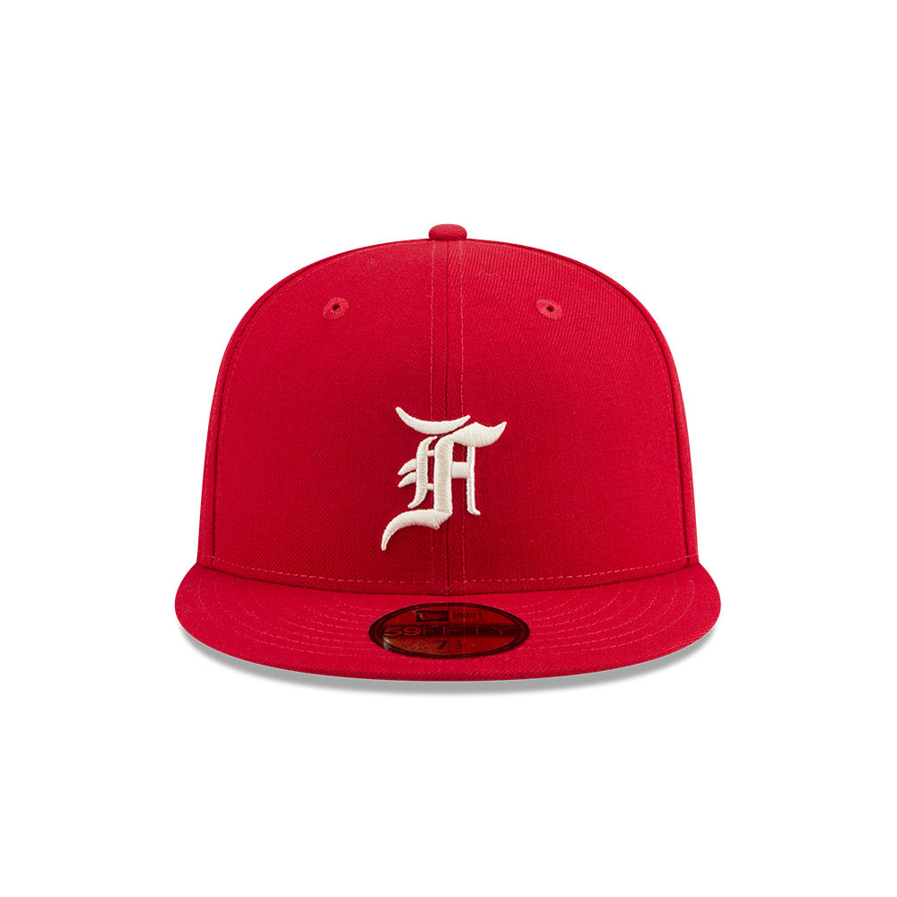 New Era หมวกรุ่น Fear Of God X Mlb Cincinnati Reds Scarlet 59Fifty Cap