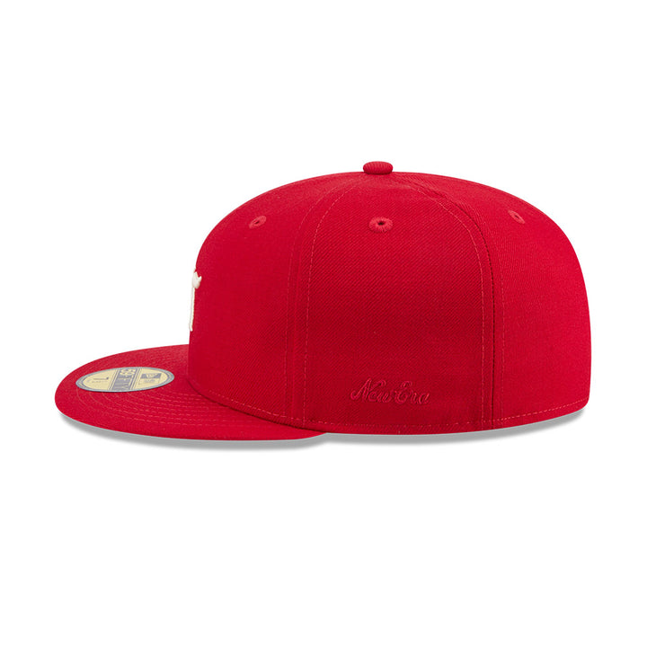 New Era หมวกรุ่น Fear Of God X Mlb Cincinnati Reds Scarlet 59Fifty Cap