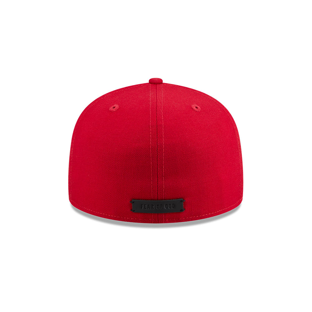 New Era หมวกรุ่น Fear Of God X Mlb Cincinnati Reds Scarlet 59Fifty Cap