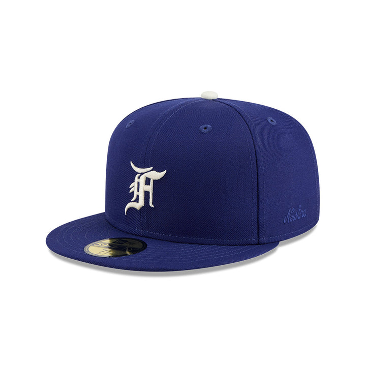 New Era หมวกรุ่น Fear Of God X Mlb Los Angeles Dodgers Dark Royal 59Fifty Cap
