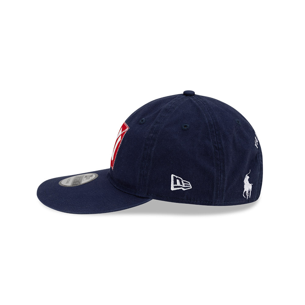 New Era หมวกรุ่น Ralph Lauren X Mlb New York Yankees Navy 9Forty Long Bill Cap
