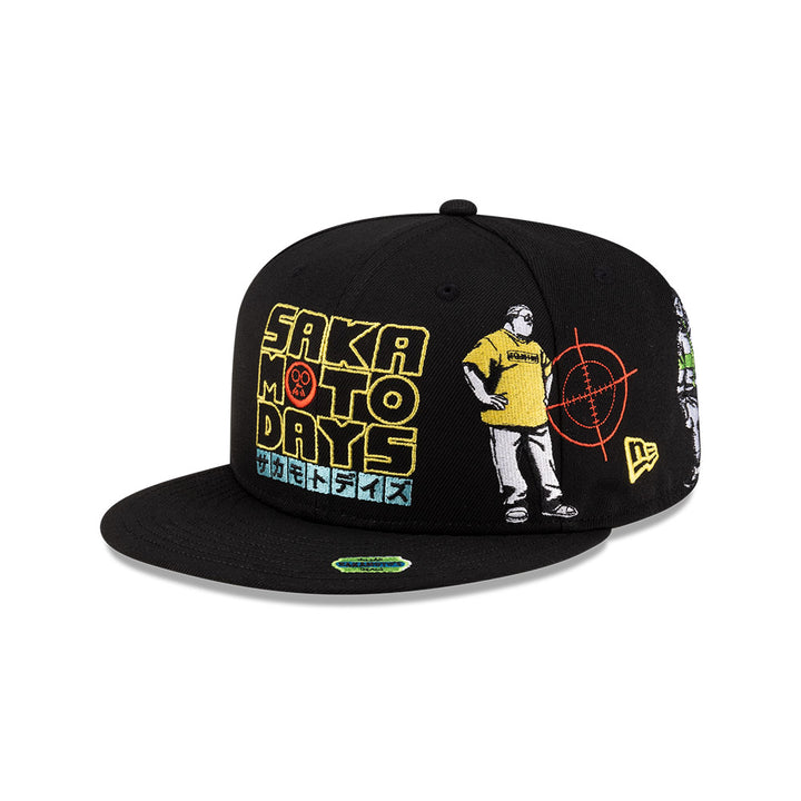 New Era หมวกรุ่น New Era X Sakamoto Days Black 59Fifty Cap