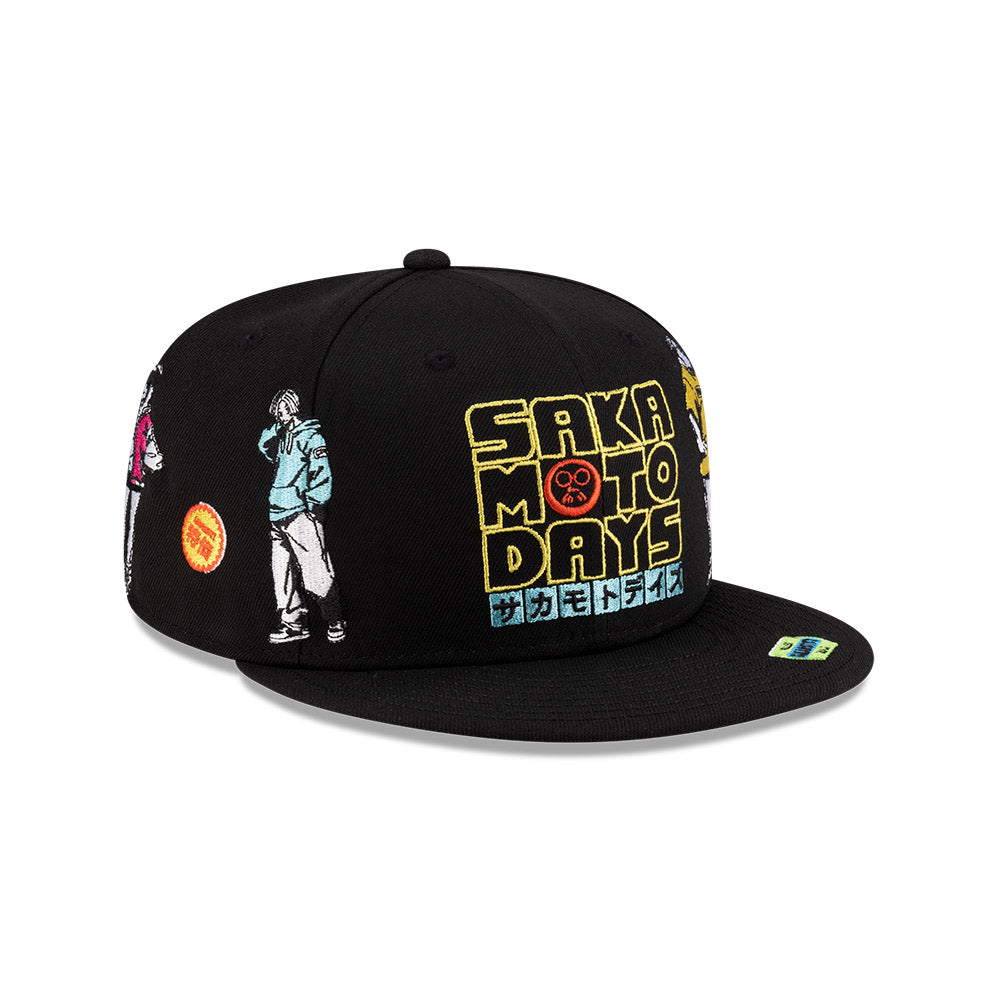 New Era หมวกรุ่น New Era X Sakamoto Days Black 59Fifty Cap