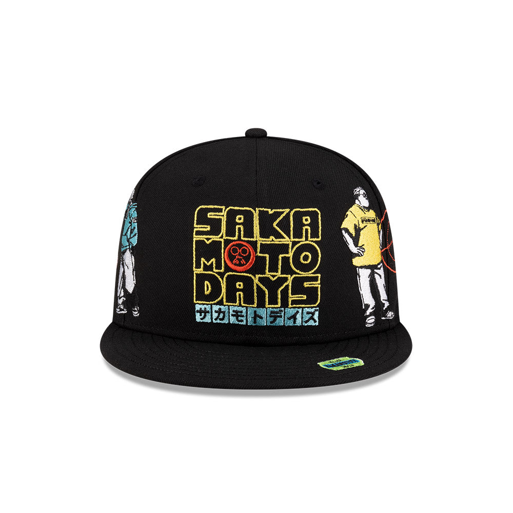 New Era หมวกรุ่น New Era X Sakamoto Days Black 59Fifty Cap