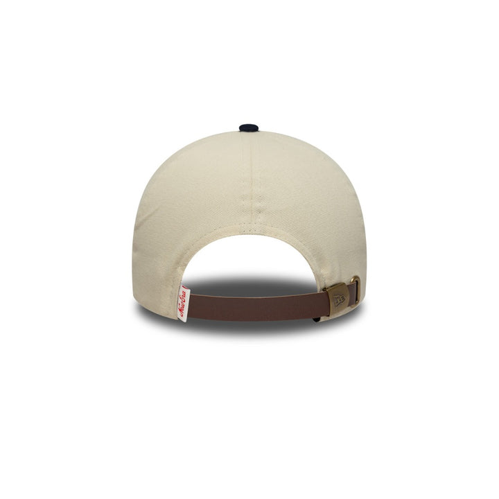 หมวกแก๊ป New Era รุ่น New Era Patch Suede 2-Tone Navy Visor Light Cream 9Forty E-Frame Cap