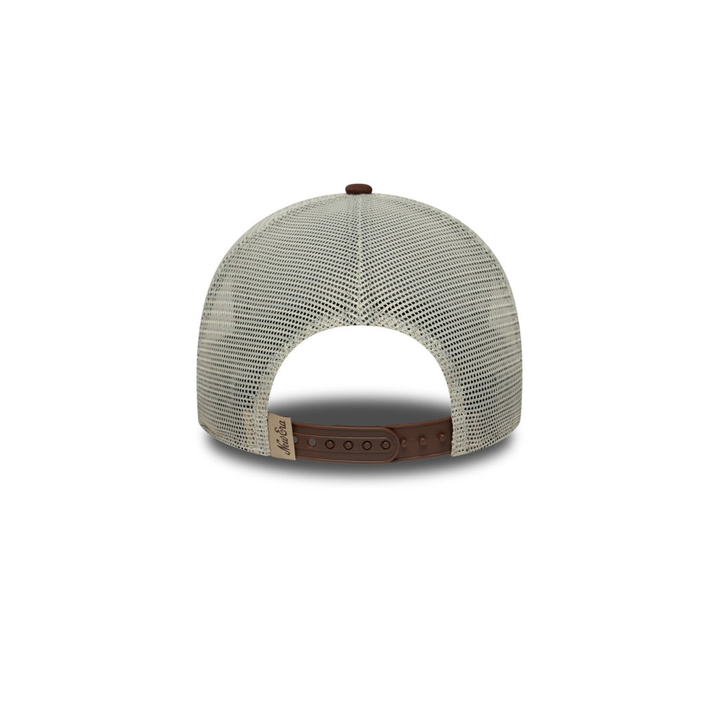 หมวกแก๊ป New Era รุ่น New Era Patch Trucker Chocolate Sauce 9Forty E-Frame Trucker Cap