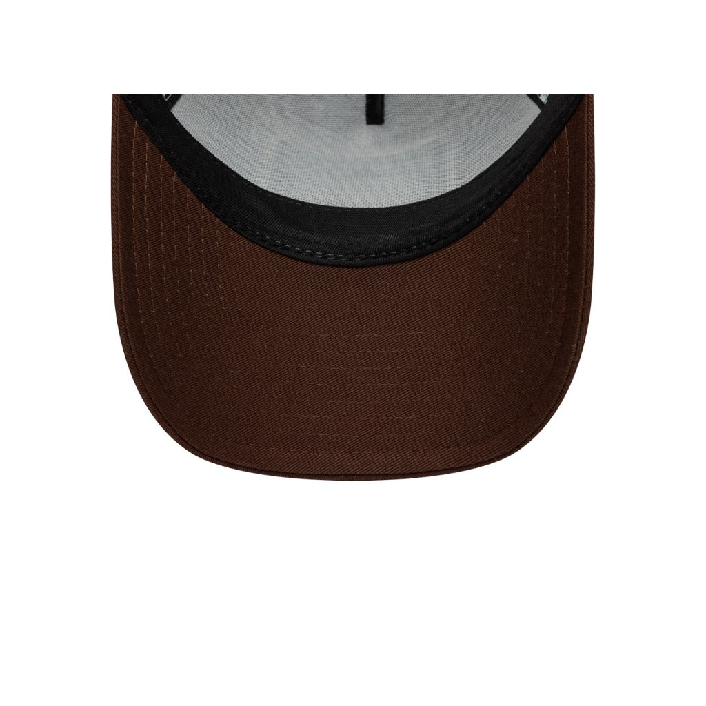 หมวกแก๊ป New Era รุ่น New Era Patch Trucker Chocolate Sauce 9Forty E-Frame Trucker Cap