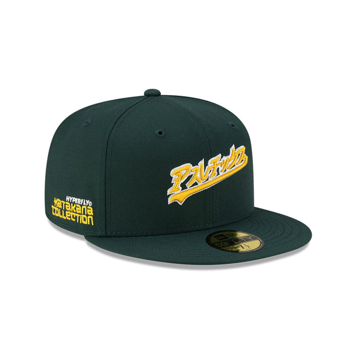 New Era หมวกรุ่น Hyperfly X Mlb Oakland Athletics Green 59Fifty Cap