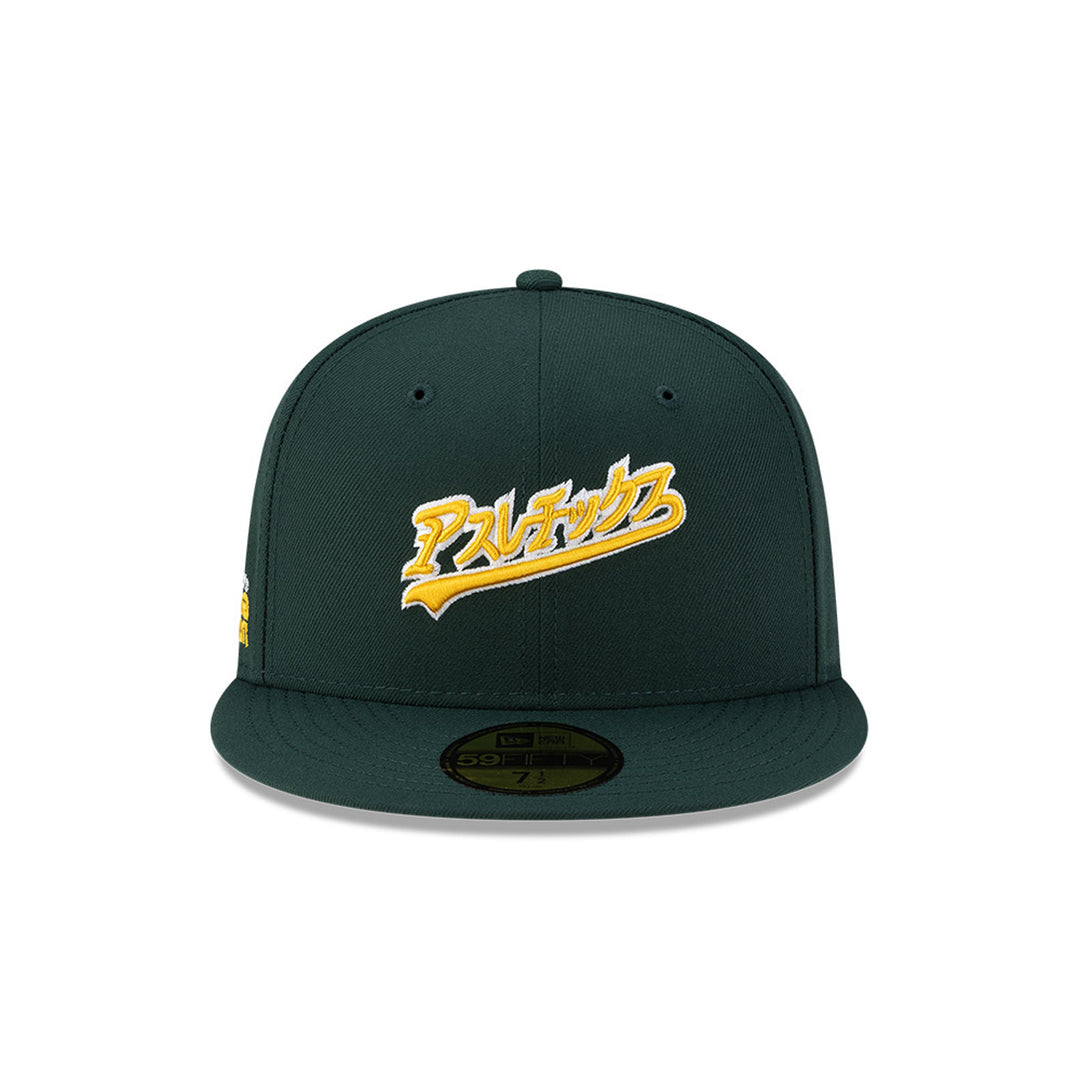New Era หมวกรุ่น Hyperfly X Mlb Oakland Athletics Green 59Fifty Cap