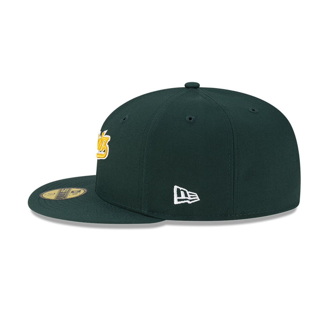 New Era หมวกรุ่น Hyperfly X Mlb Oakland Athletics Green 59Fifty Cap