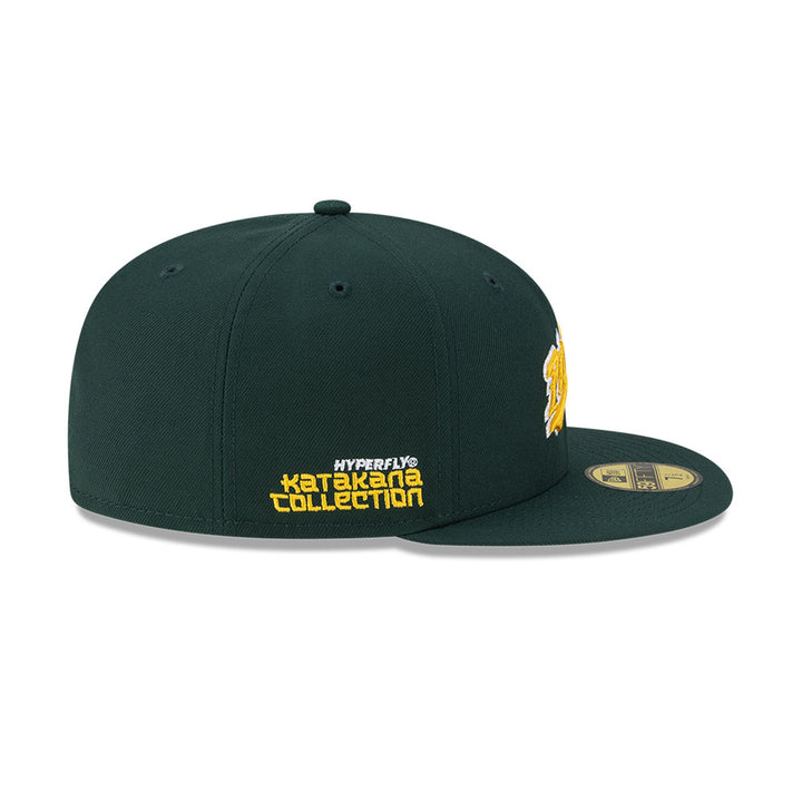 New Era หมวกรุ่น Hyperfly X Mlb Oakland Athletics Green 59Fifty Cap