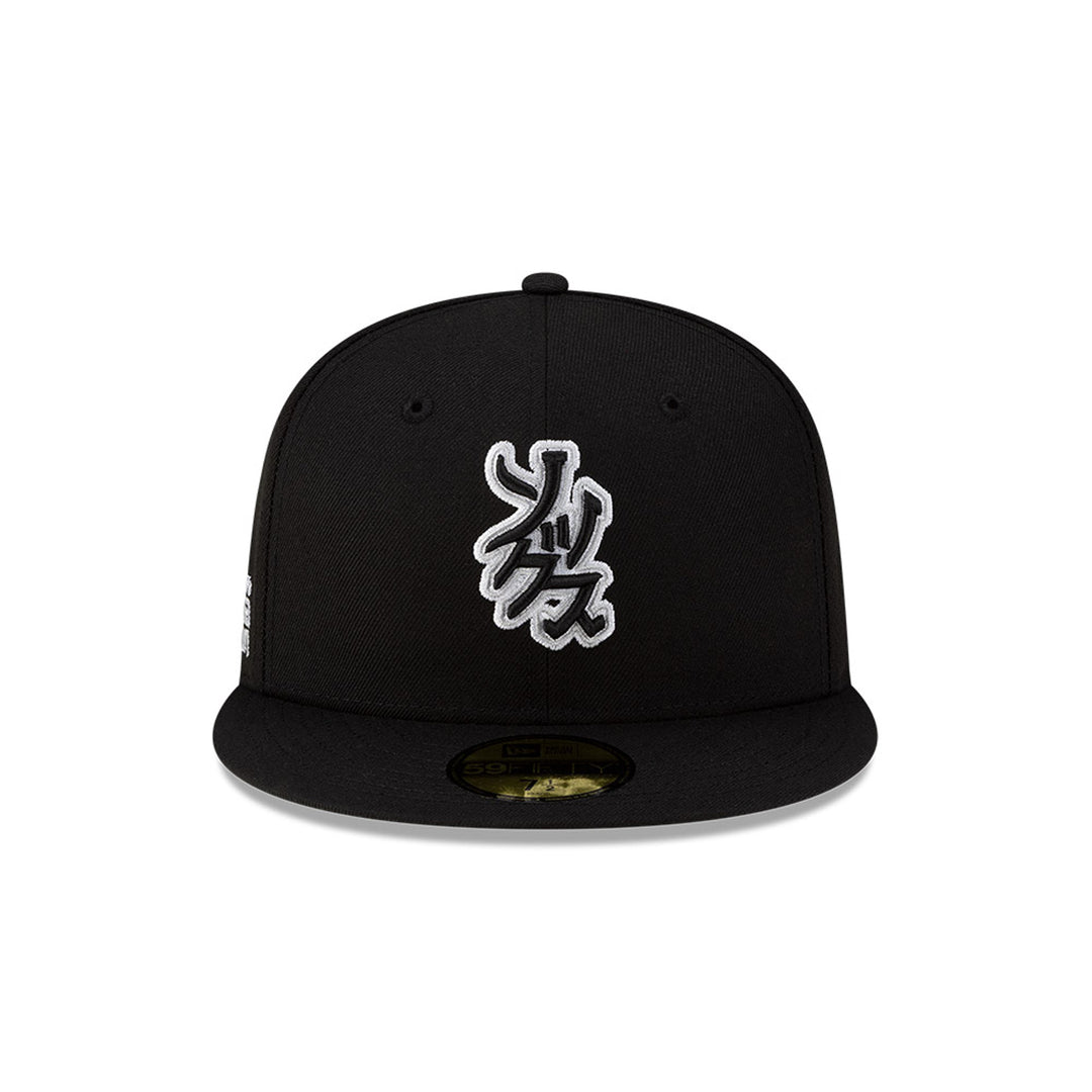 New Era หมวกรุ่น Hyperfly X Mlb Chicago White Sox Black 59Fifty Cap