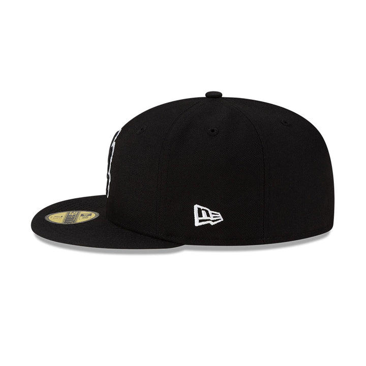 New Era หมวกรุ่น Hyperfly X Mlb Chicago White Sox Black 59Fifty Cap