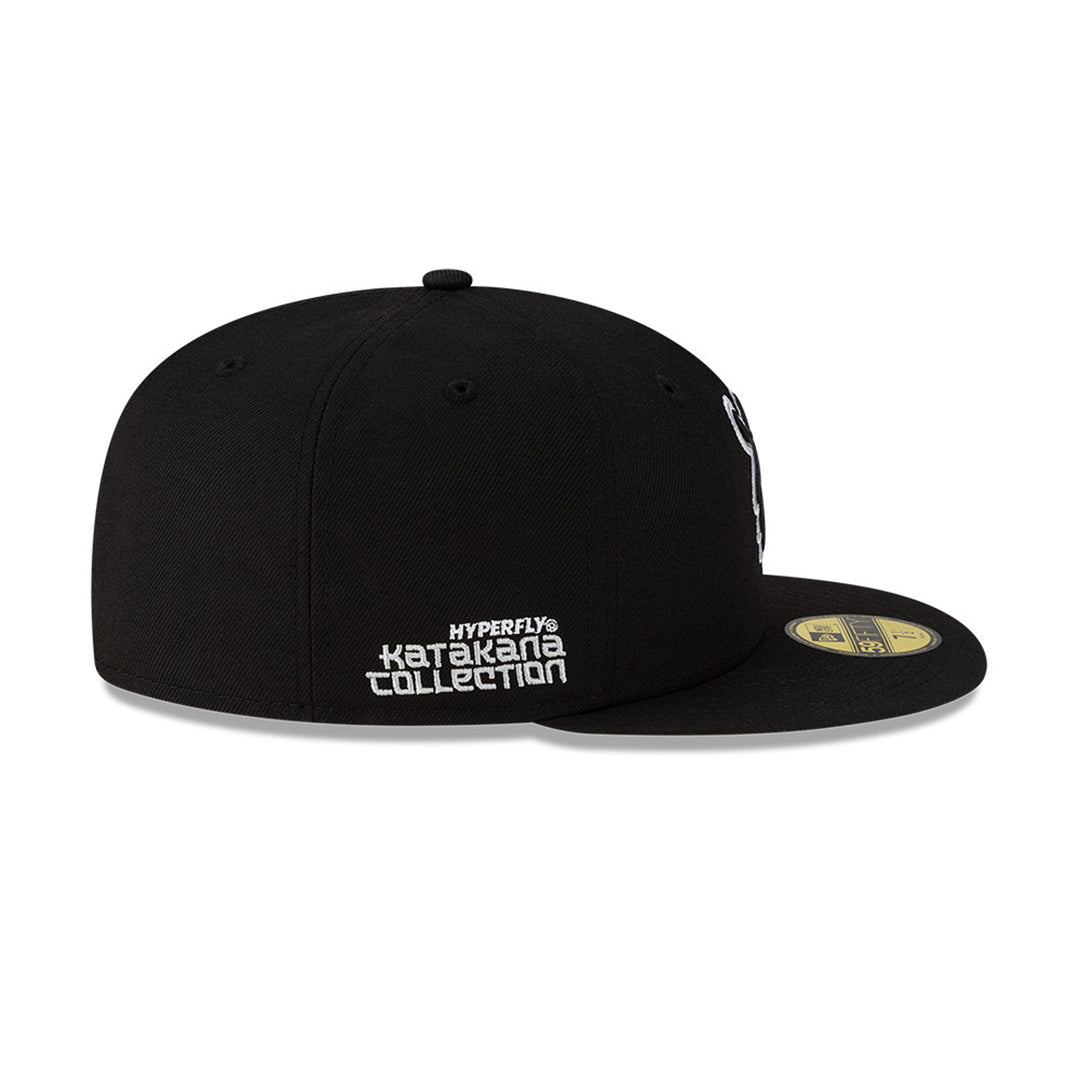 New Era หมวกรุ่น Hyperfly X Mlb Chicago White Sox Black 59Fifty Cap