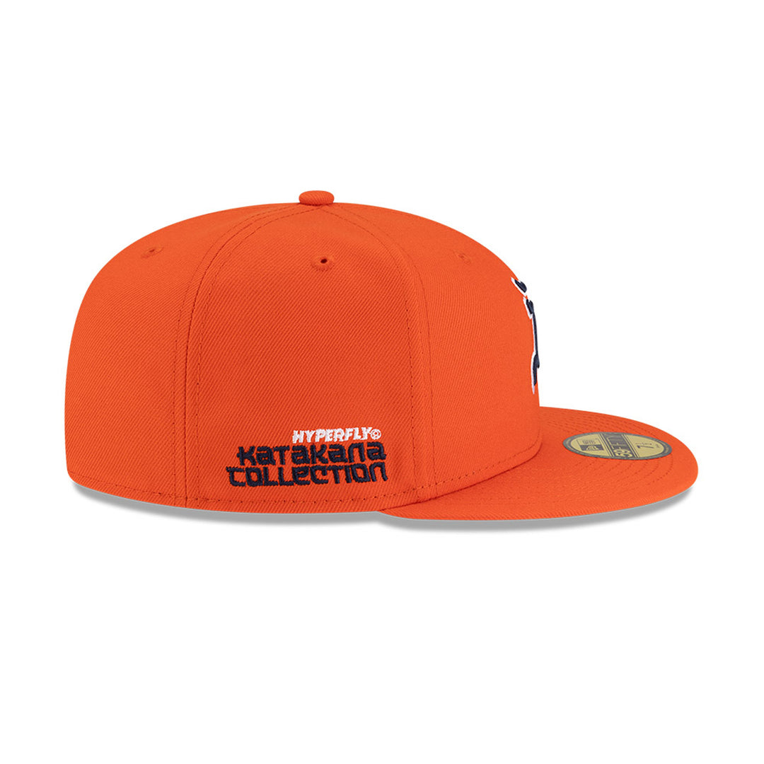 New Era หมวกรุ่น Hyperfly X Mlb Detroit Tigers Orange 59Fifty Cap