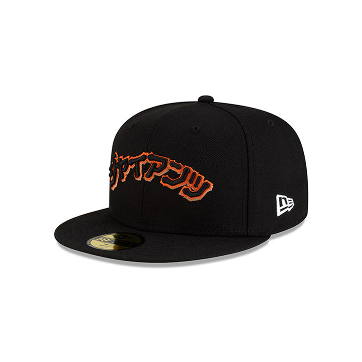 New Era หมวกรุ่น Hyperfly X Mlb San Francisco Giants Black 59Fifty Cap