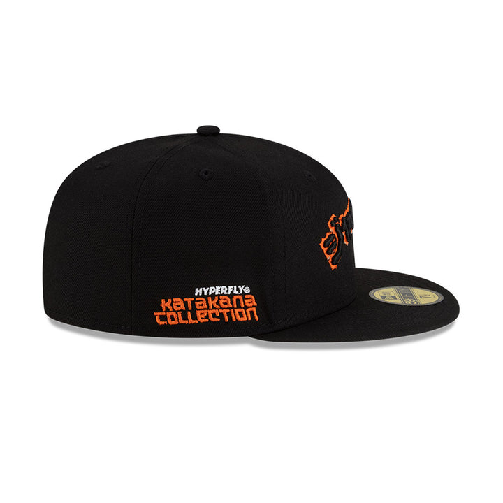 New Era หมวกรุ่น Hyperfly X Mlb San Francisco Giants Black 59Fifty Cap