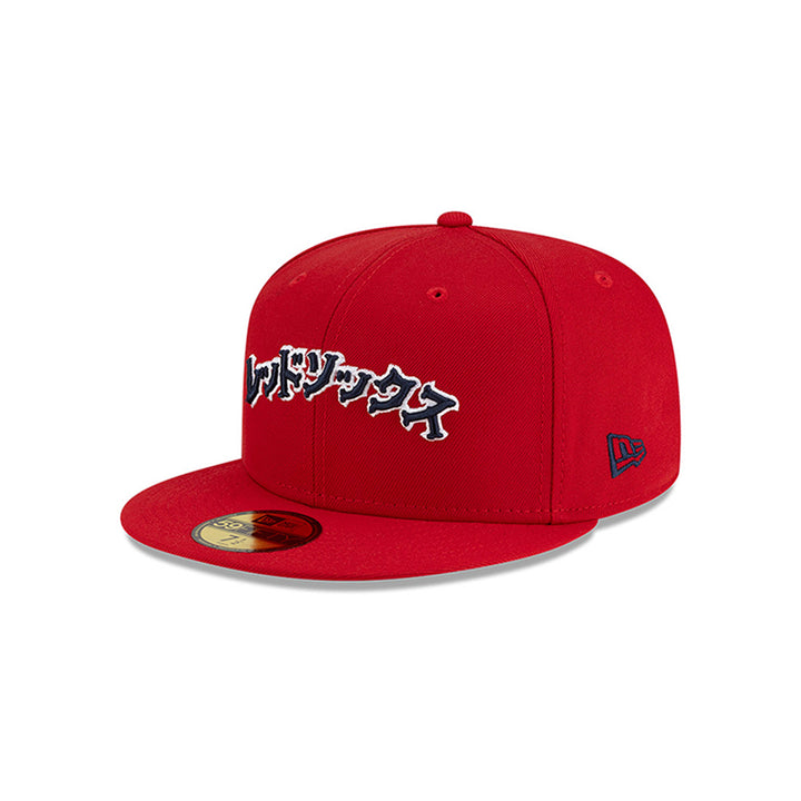 New Era หมวกรุ่น Hyperfly X Mlb Boston Red Sox Red 59Fifty Cap