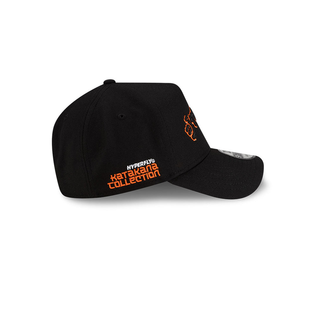 New Era หมวกรุ่น Hyperfly X Mlb San Francisco Giants Black 9Forty A-Frame Cap
