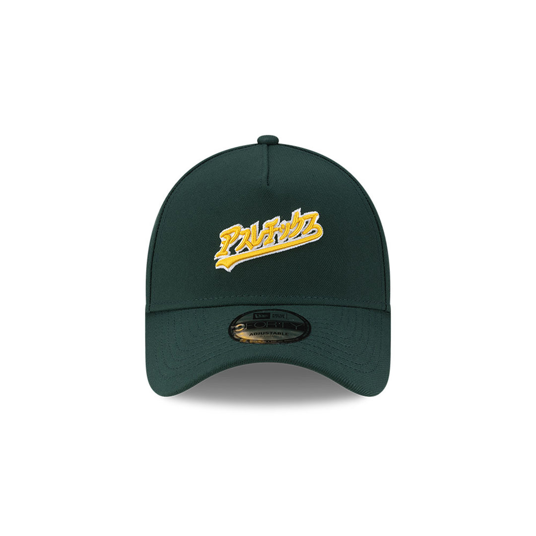 New Era หมวกรุ่น Hyperfly X Mlb Oakland Athletics Green 9Forty A-Frame Cap