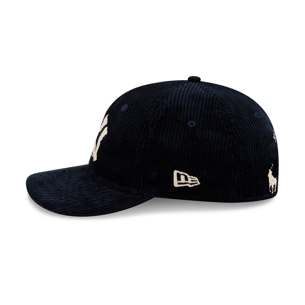 New Era หมวกรุ่น RALPH LAUREN x MLB NEW YORK YANKEES CO NAVY 9FIFTY RETRO CROWN CAP