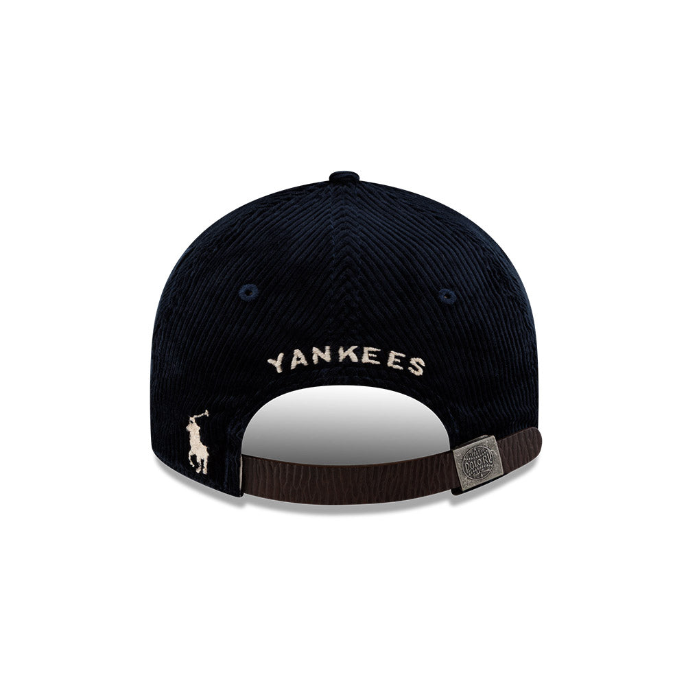 New Era หมวกรุ่น RALPH LAUREN x MLB NEW YORK YANKEES CO NAVY 9FIFTY RETRO CROWN CAP