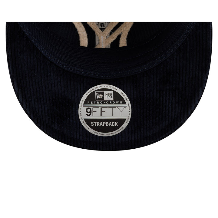 New Era หมวกรุ่น RALPH LAUREN x MLB NEW YORK YANKEES CO NAVY 9FIFTY RETRO CROWN CAP