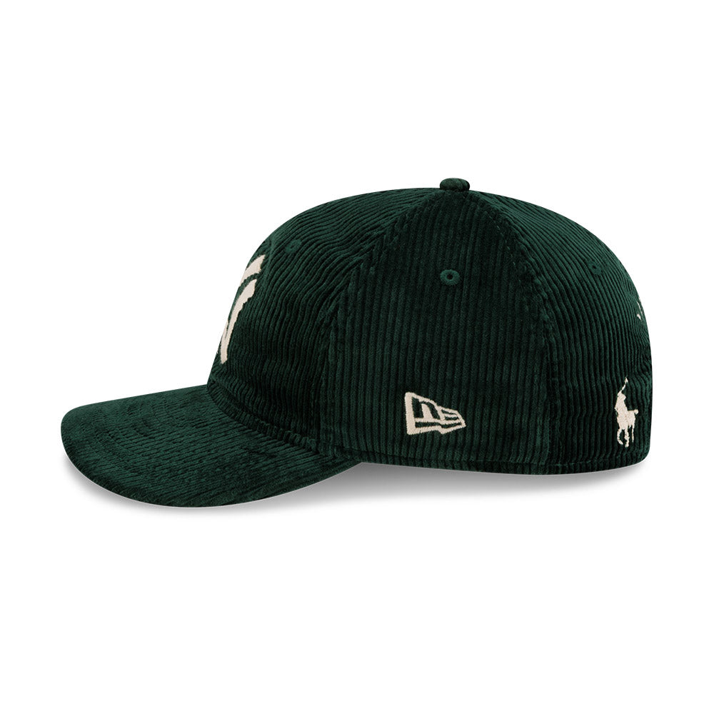 New Era หมวกรุ่น RALPH LAUREN x MLB NEW YORK YANKEES CO GREEN 9FIFTY RETRO CROWN CAP